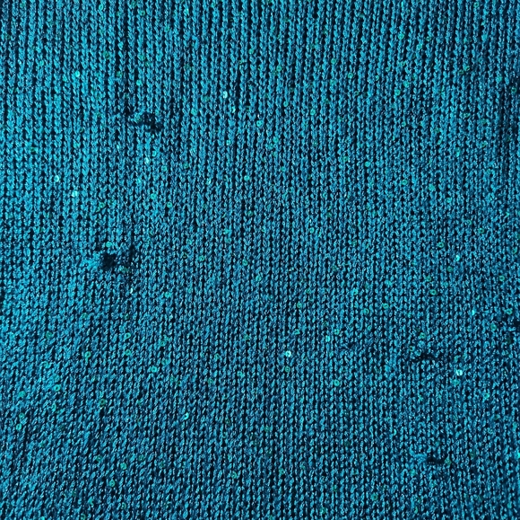 Metaphor Forrest Green Sweater with Sequins - Picture 9 of 10